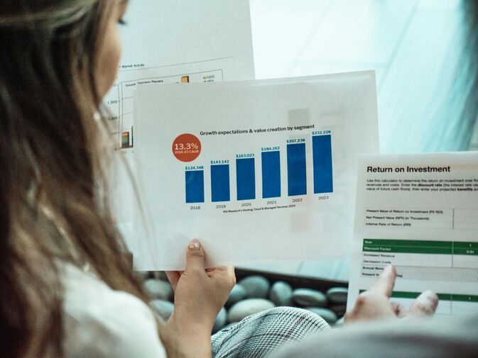 Salesforce ROI tracking dashboard showing campaign performance metrics